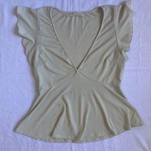 NO LONGER FOR SALE cream urban outfitters top